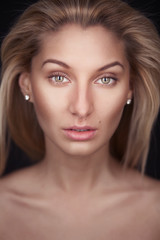Naklejka premium Young pretty woman