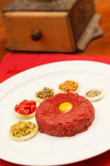 tartare on dish