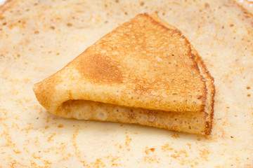 Russian pancakes as background