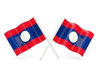 Flag of laos