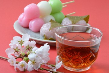 花見の和菓子
