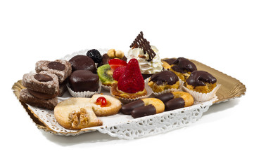 Colorful mini-cupcakes