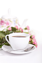 Morning coffee cup