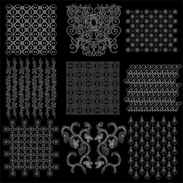 java batik pattern collection