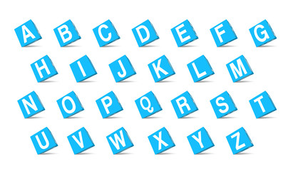 symbole - lettres de l'alphabet