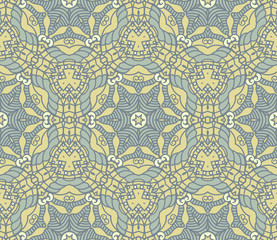 Seamless Colorful Retro Pattern Background