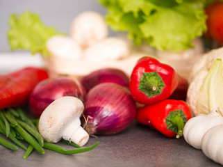 Food ingredients on the table