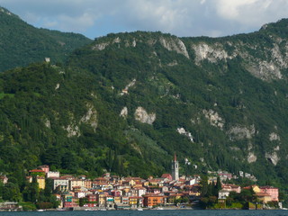 Obraz premium coastal village