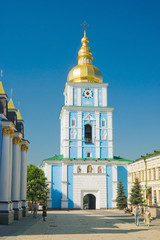 Колокольня Михайловского Златоверхого монастыря в Киеве