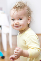 Fototapeta premium Portrait Of Smiling Baby