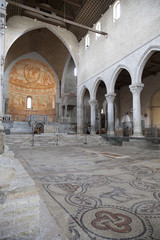 Mosaico e parte della navata, Basilica di Aquileia