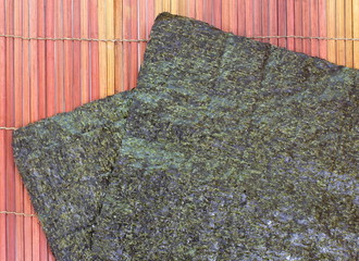Sheet of dried nori ,dried seaweed