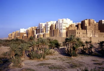 Foto op Plexiglas Shibam also called Manhattan of Yemen © robepco