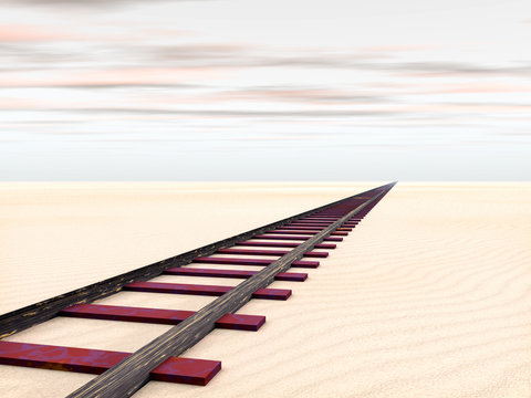 Rail in the Desert