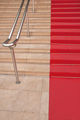 Famous red carpet, Cannes, France