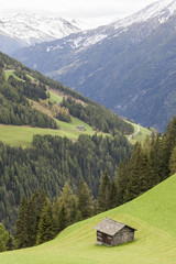 Fototapeta na wymiar Krajobraz Alp