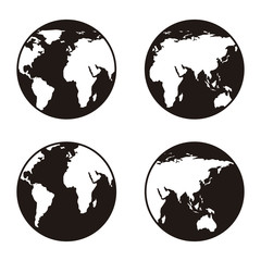 Obraz premium earth vector