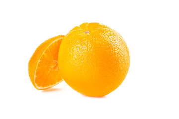 Ripe tasty orange