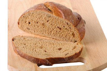 Bread with raisin