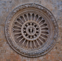 Rosette der Kathedrale von Ostuni
