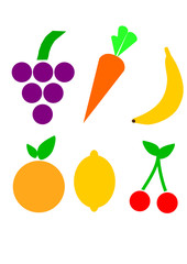 Logoset Obst und Gemüse