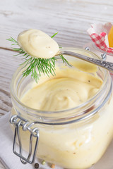 home-baked mayonnaise