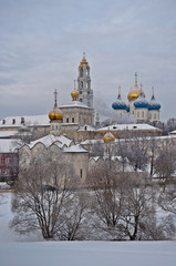 Holy Trinity Sergius Lavra in winter