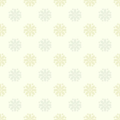 Decorative ornamental pattern in pastel colors