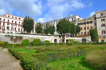 Fototapeta na wymiar Palazzo Barberini - Great Garden