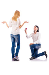 Pair of man and woman