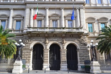 Obraz premium Palazzo Koch - siedziba Banku Włoch