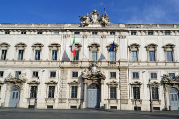 Fototapeta na wymiar Rzym - Palazzo della Consulta