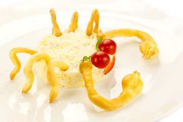 Fototapeta na wymiar Crab Salad