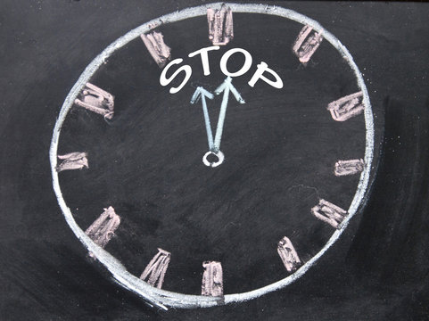 stop time sign