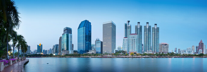 Modern Urban City, Bangkok, Thailand