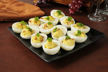 Egg salad appetizers