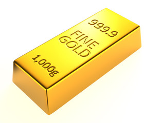 Single gold bar