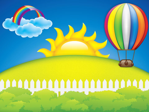 Hot air balloon