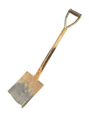 Shovel isolated on white background