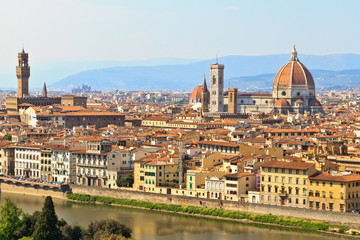 Fototapeta na wymiar Zobacz Florencji / Firenze, Toskania, Włochy