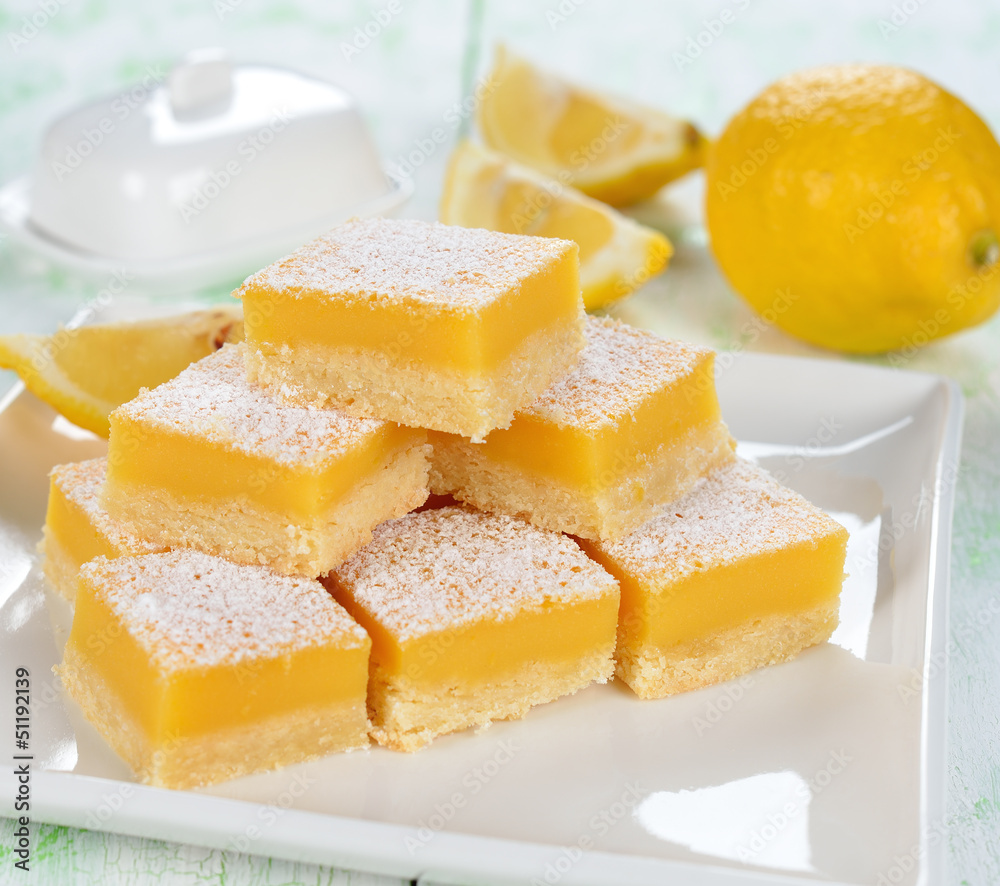 Poster lemon bars