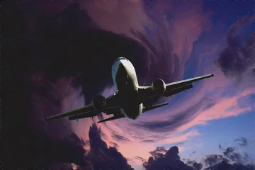 Photo sur Plexiglas Orage turbulence