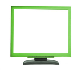 Green LCD Monitor