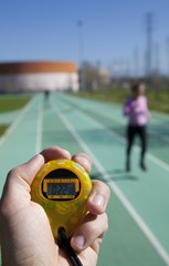 Fototapeta premium Girl running