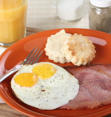 Fototapeta premium Ham and Eggs