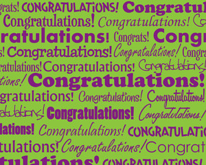 Congratulations collage