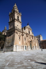 Fototapeta premium Cattedrale di Ragusa, chiesa di San Giovanni Battista