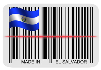 Barcodelabel - Made in El Salvador