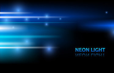 Abstact background. Neon