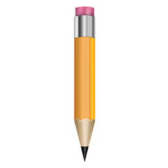 Bleistift mit Radiergummi
